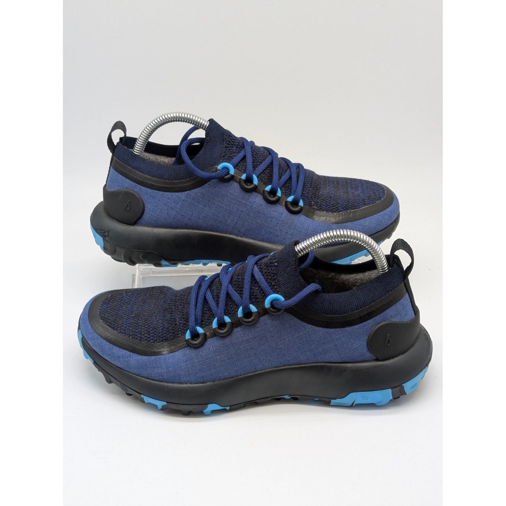 Allbirds Trail Runners SWT Women's 9.5 Blue Wool Hiking Walking Sneakers